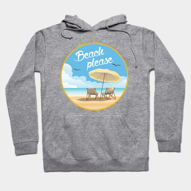 Beach please! Hoodie by C_ceconello